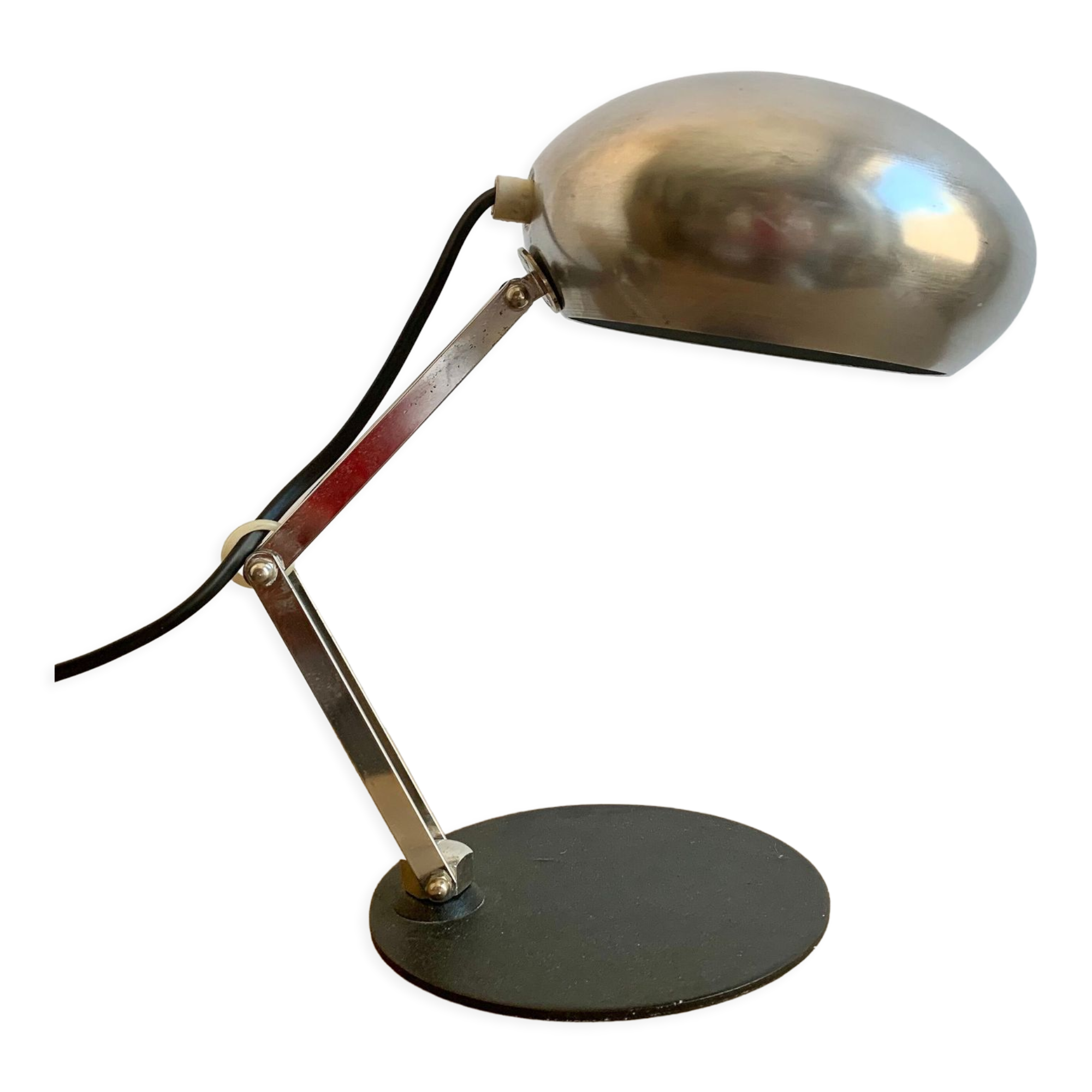 Chrome desk lamp, Germany 1970