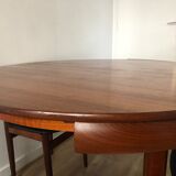 Set table and Chair Hans Olsen 1950 Scandinavian teak