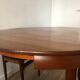 Ensemble table et chaise Hans Olsen scandinave teck 1950