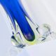 XXL Vase Fratelli Toso - blue Murano glass, Italy, 1970s