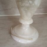 Alabaster baluster lamp base 48 cm