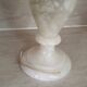 Alabaster baluster lamp base 48 cm