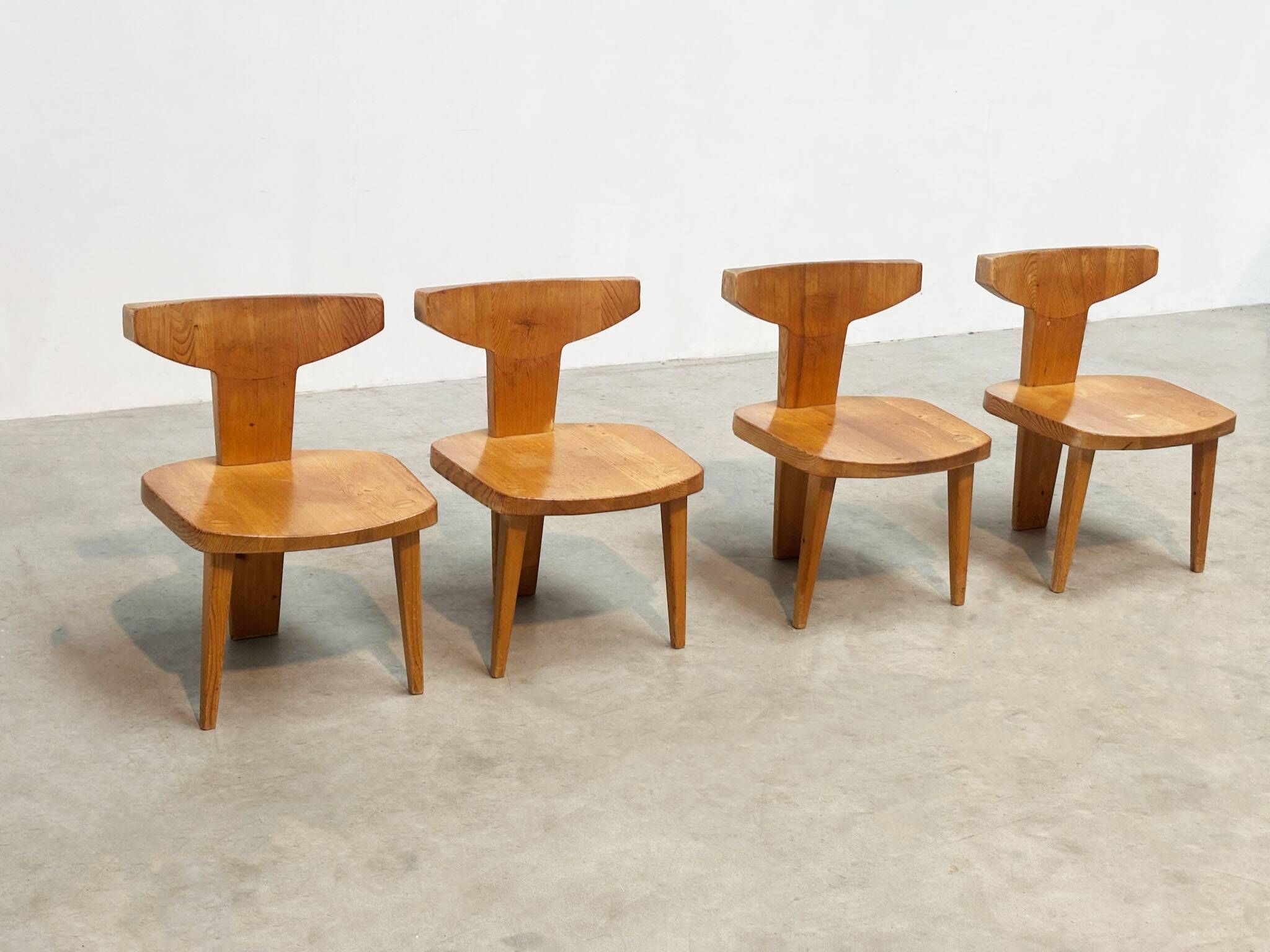Set of four chairs by Jacob Kielland-Brandt for I Christiansen