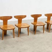 Set of four chairs by Jacob Kielland-Brandt for I Christiansen