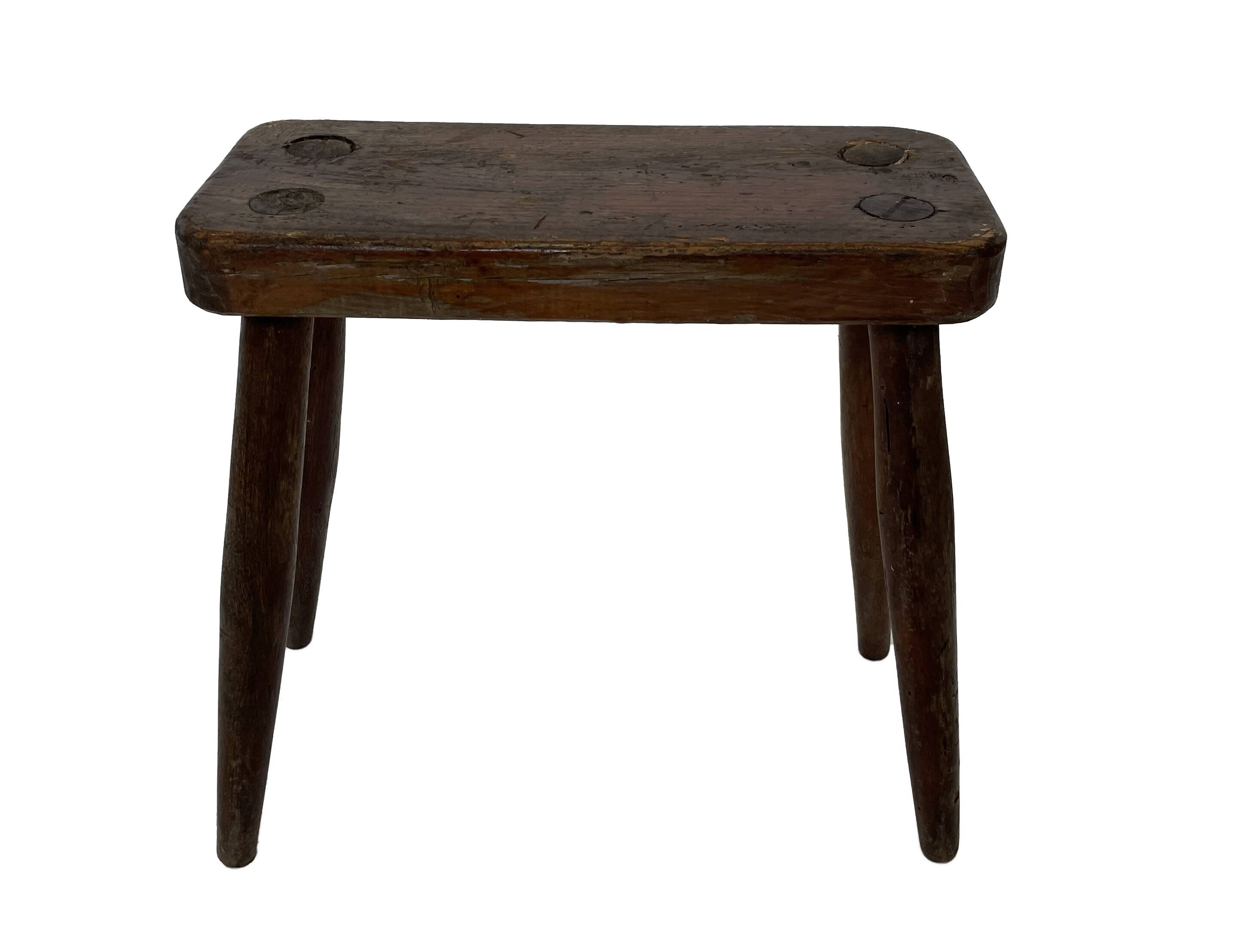 Small wabi sabi table 1950s design minimalist brutalist