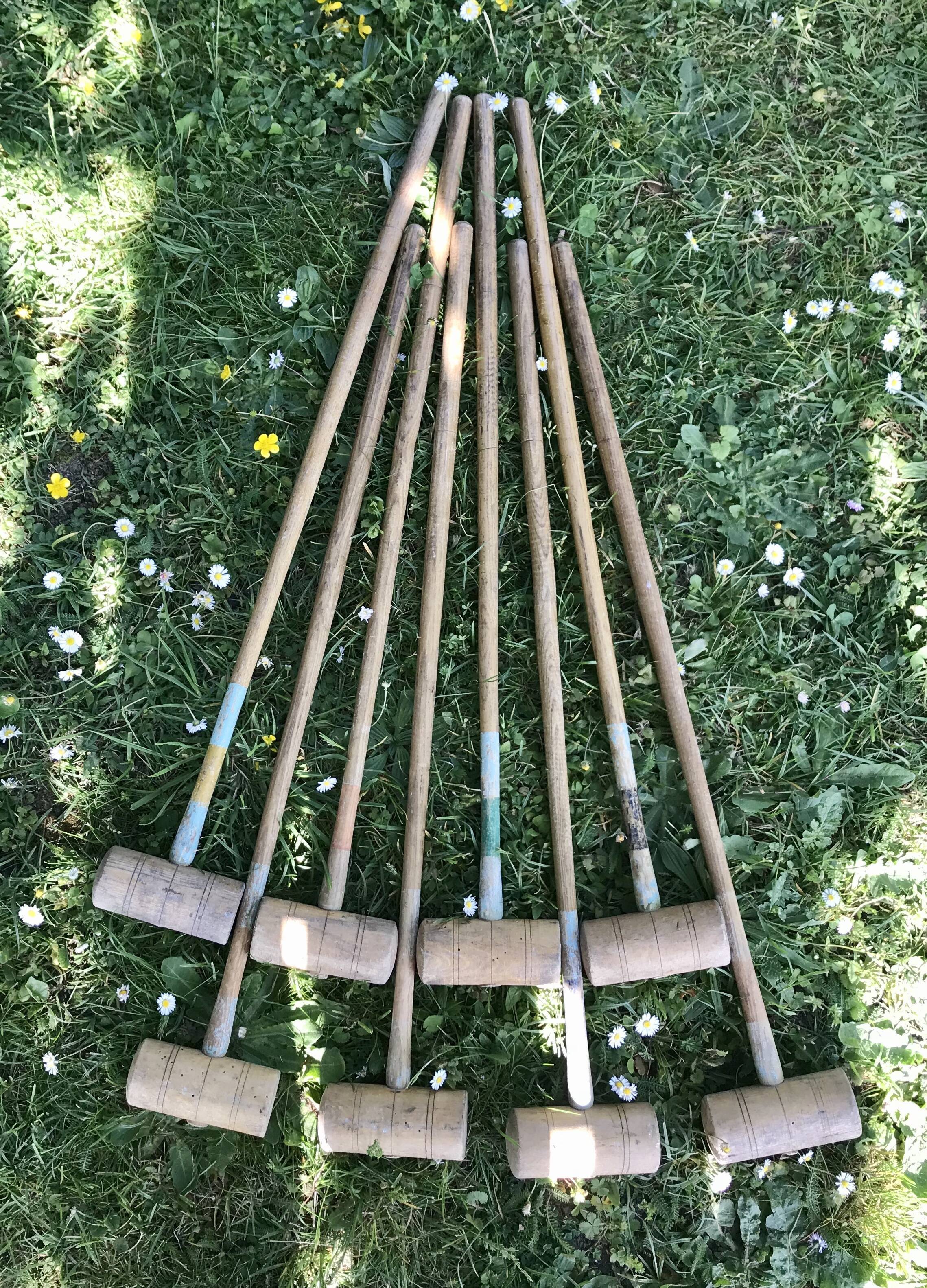Vintage croquet game 50s-60s