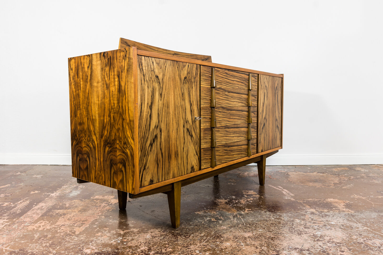 Sideboard by R. T. Hałas, Bydgoskie Fabryki Mebli, 1960's
