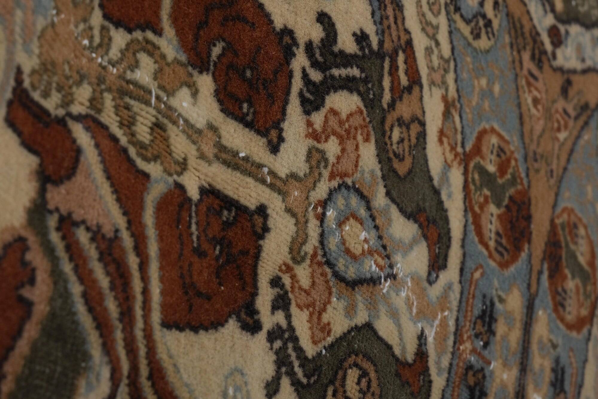 Vintage Turkish Oushak rug 200x282 cm