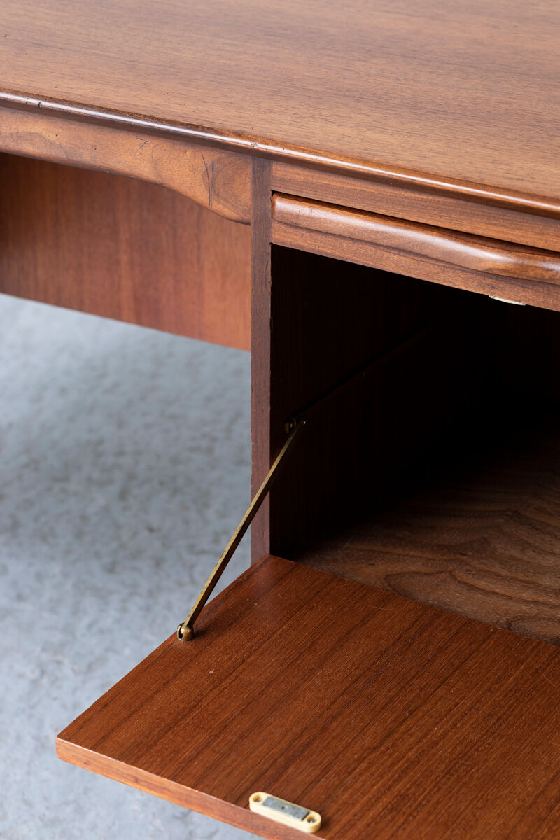 Bureau de Louis Van Teeffelen pour Wébé design hollandais, années 1950