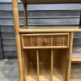 Bamboo storage unit