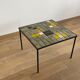 Table basse en céramique par « Les 2 potiers », 1960