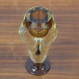 Mid-century Art Glass Vase,Chribska,1960's.