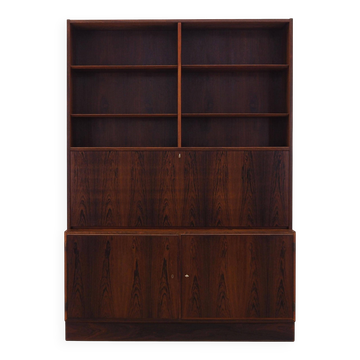 Rosewood bookcase, Danish design, 1970s, designer: Carlo Jensen, production