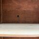 Vintage glass-fronted jam cupboard (renovated)