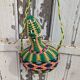 Vintage scoubidou bottle
