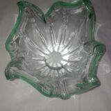 Murano blown crystal vase