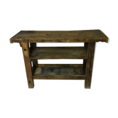 Wood workbench