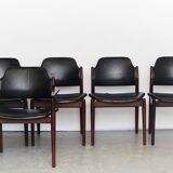 Arne Vodder Dining Chairs No.62/62A for Sibast