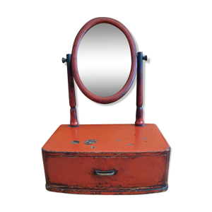 Boîte à bijou miroir en laqué