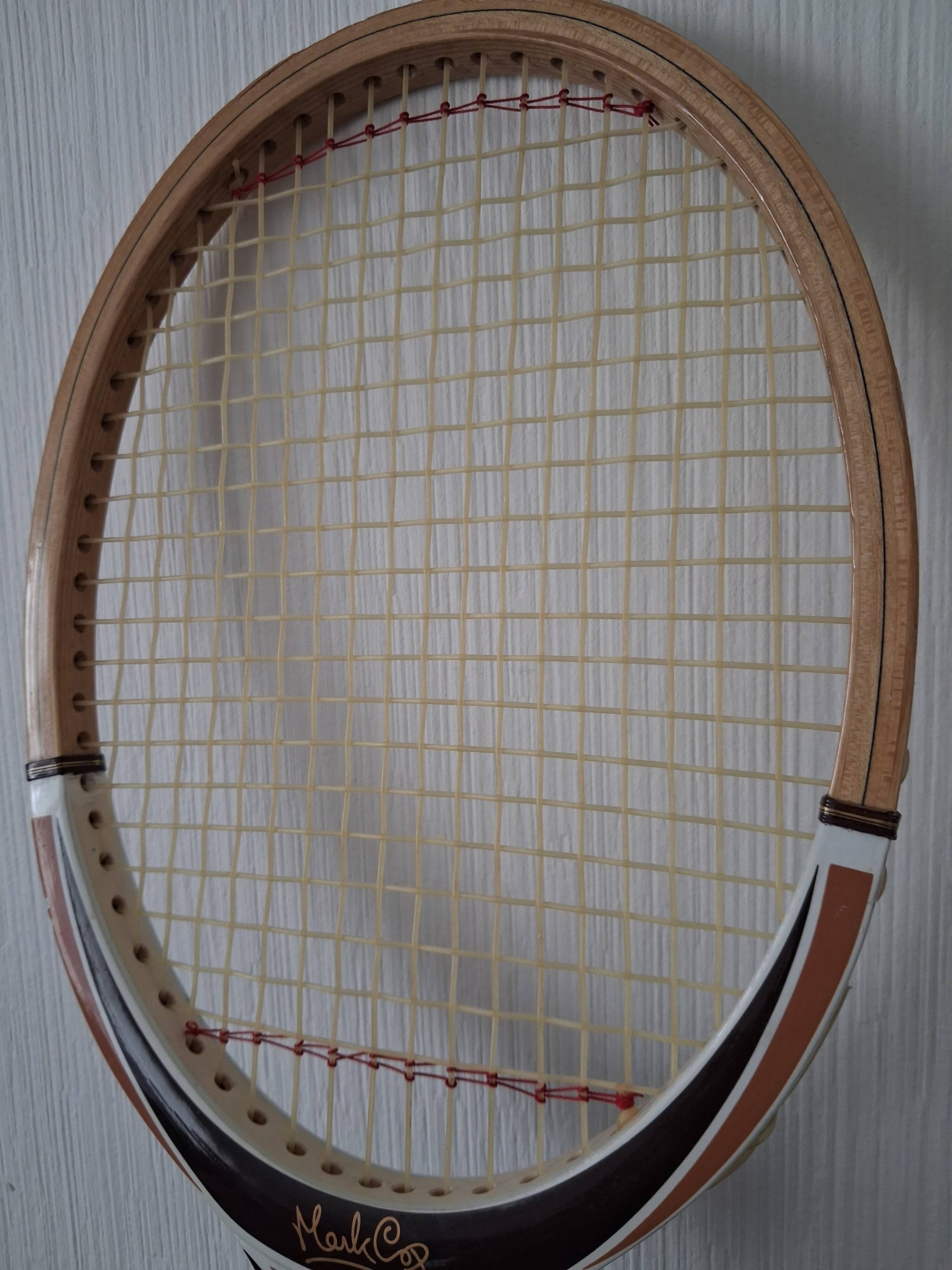 Dunlop Court Ace tennis racket Mark Cox