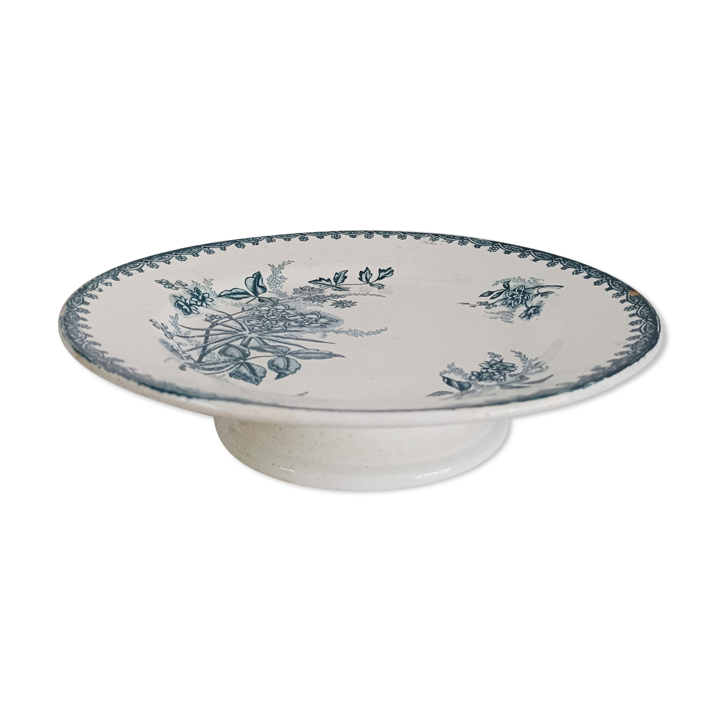 Compotier bas terre de fer, Société Amandinoise Margot