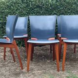 Series of 6 Cassina chairs by Josep Llusca