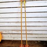 Pair of old ski poles