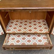 Louis XV buffet TV bar in oak 1970