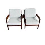 Chaise Zwei Teakholz