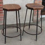 Pair of vintage stools