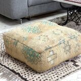 Moroccan kilim pouf
