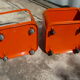 Anna Castelli rolling side table for Kartell