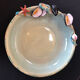 Paris ceramic dish with slip decoration, by Suzy Coste