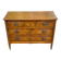 Commode Louis XVI en marqueterie et placage d'amarante/merisier 1950