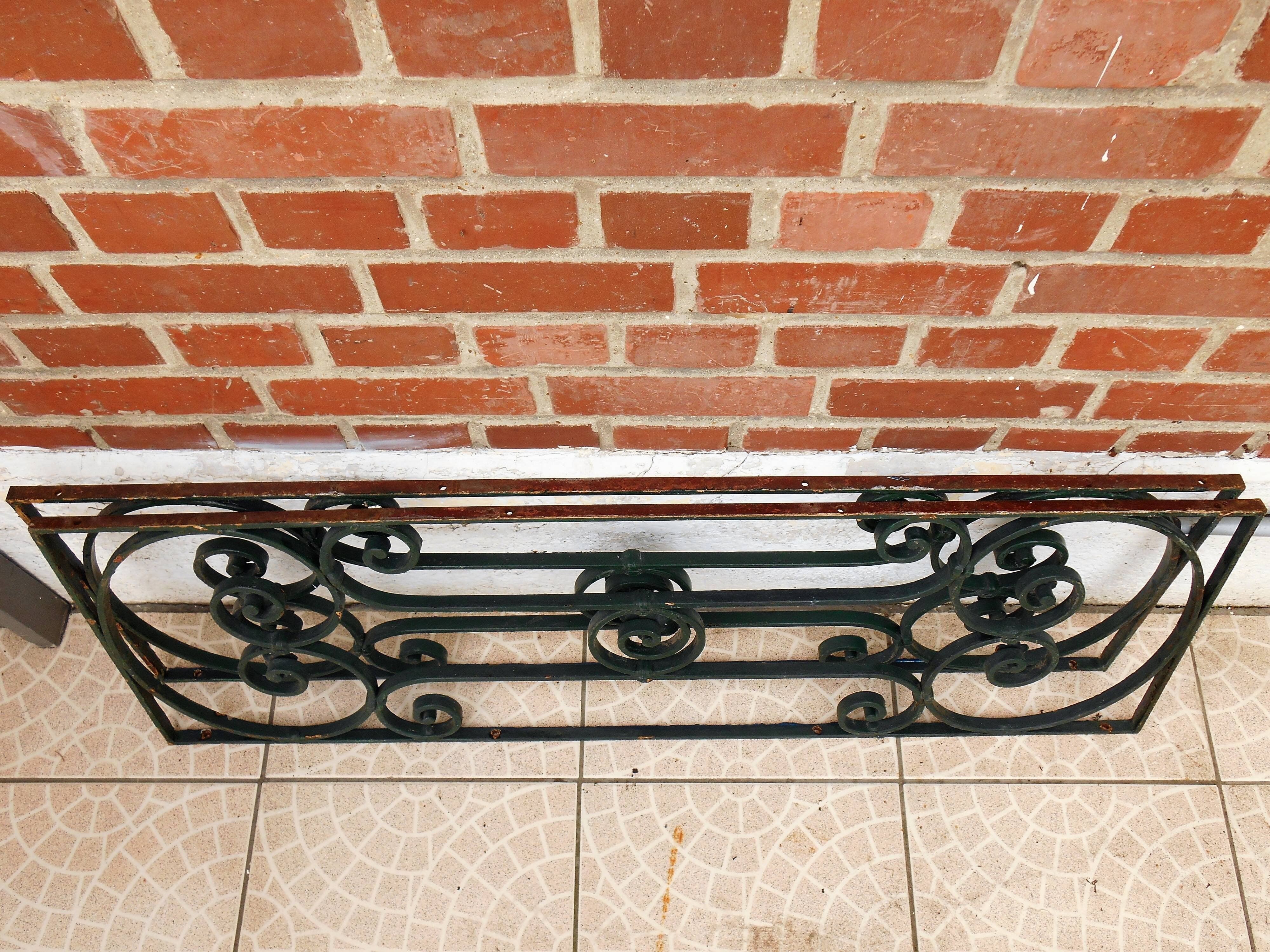 Set of cast iron grids