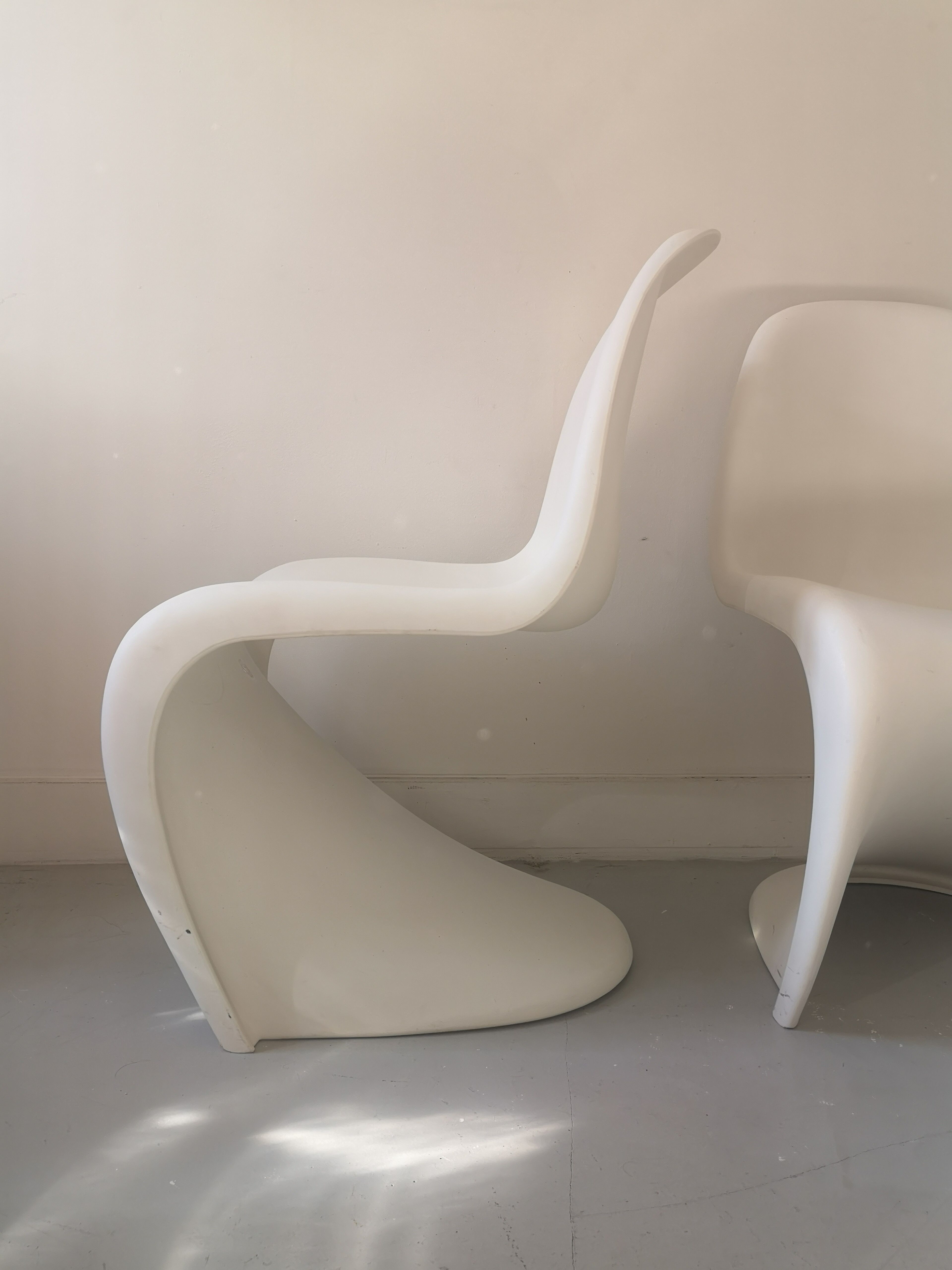 Chaise de Verner Panton édition vitra 1960