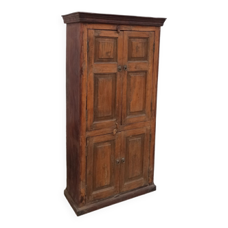 Old wooden wardrobe