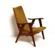 Vintage men’s armchair designed by Louis van Teeffelen for Wébé in the 1960s