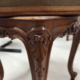 Vintage Louis XV style piano stool