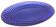 1970s oval serving dish in transparent cobalt blue glass