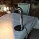 Vintage chrome lamp, Girasol model by Fase, 70s