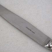 Christofle steel berry, 12 dessert knives, dessert, cheese.