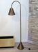 Lampadaire en Laiton par Jacques Adnet pour Valenti 1960s