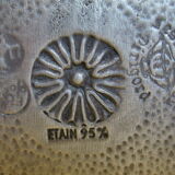 Box in pewter of Périgord