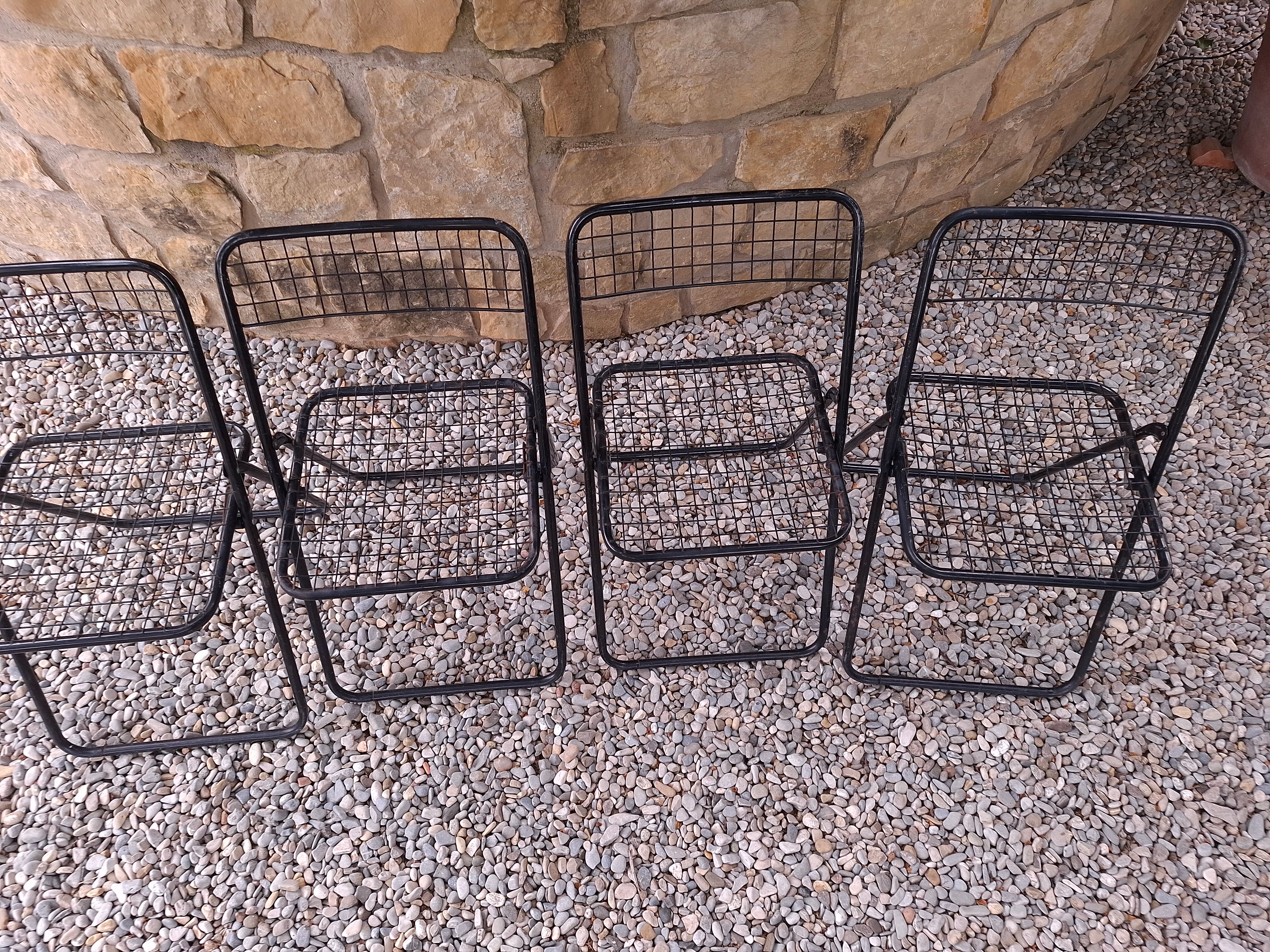 4 chaises pliantes Niels Gammelgaard , Ikea