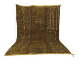 Moroccan Berber rug made of pure wool, handcrafted, size 140 x 260 cm.