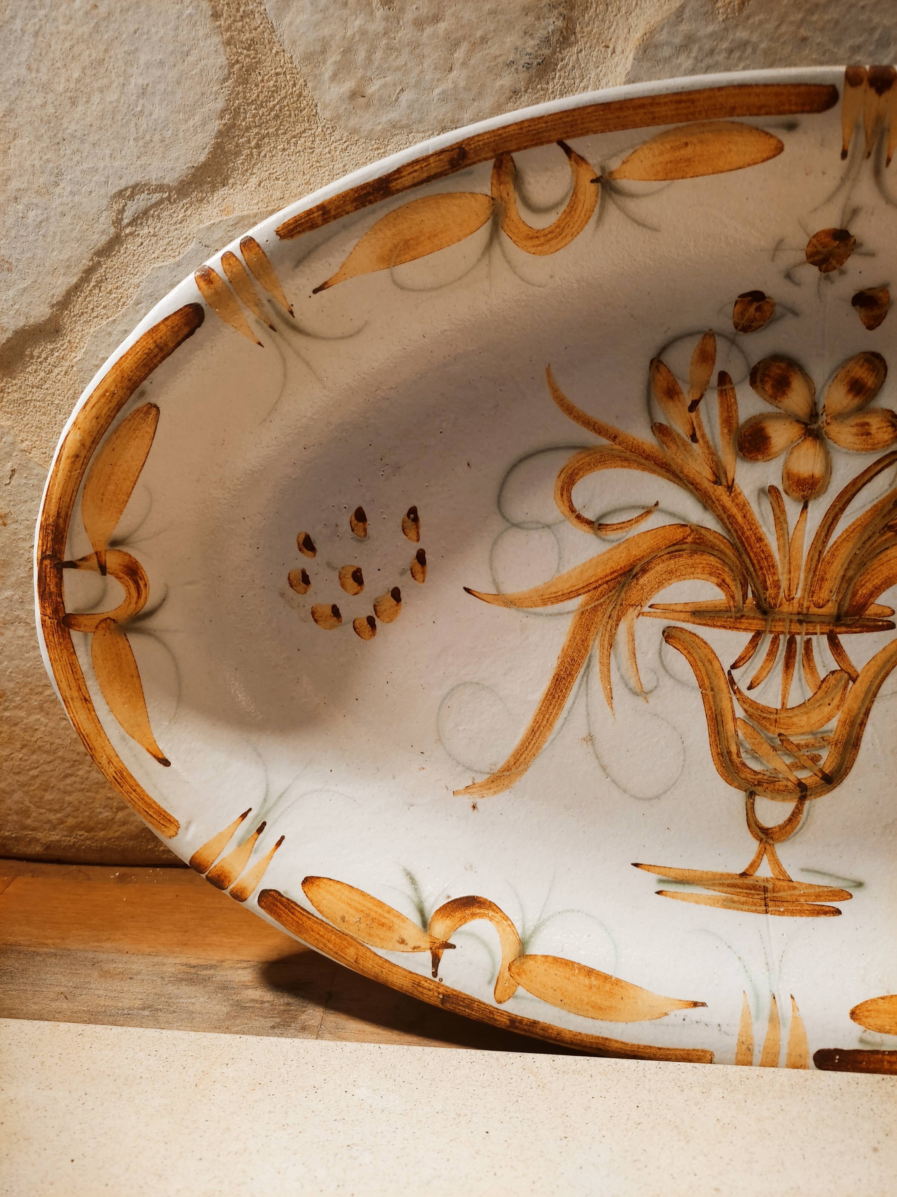 Oval flat sandstone Keraluc Quimper