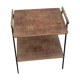 Table d 'appoint en rotin années 50
