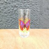 Butterfly glass 70's