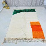 Handmade Moroccan pure wool rug, traditional style, size 250 x 250 cm